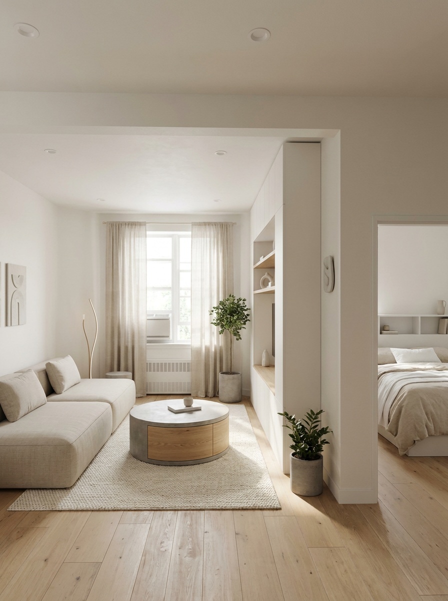 minimalist room redesign