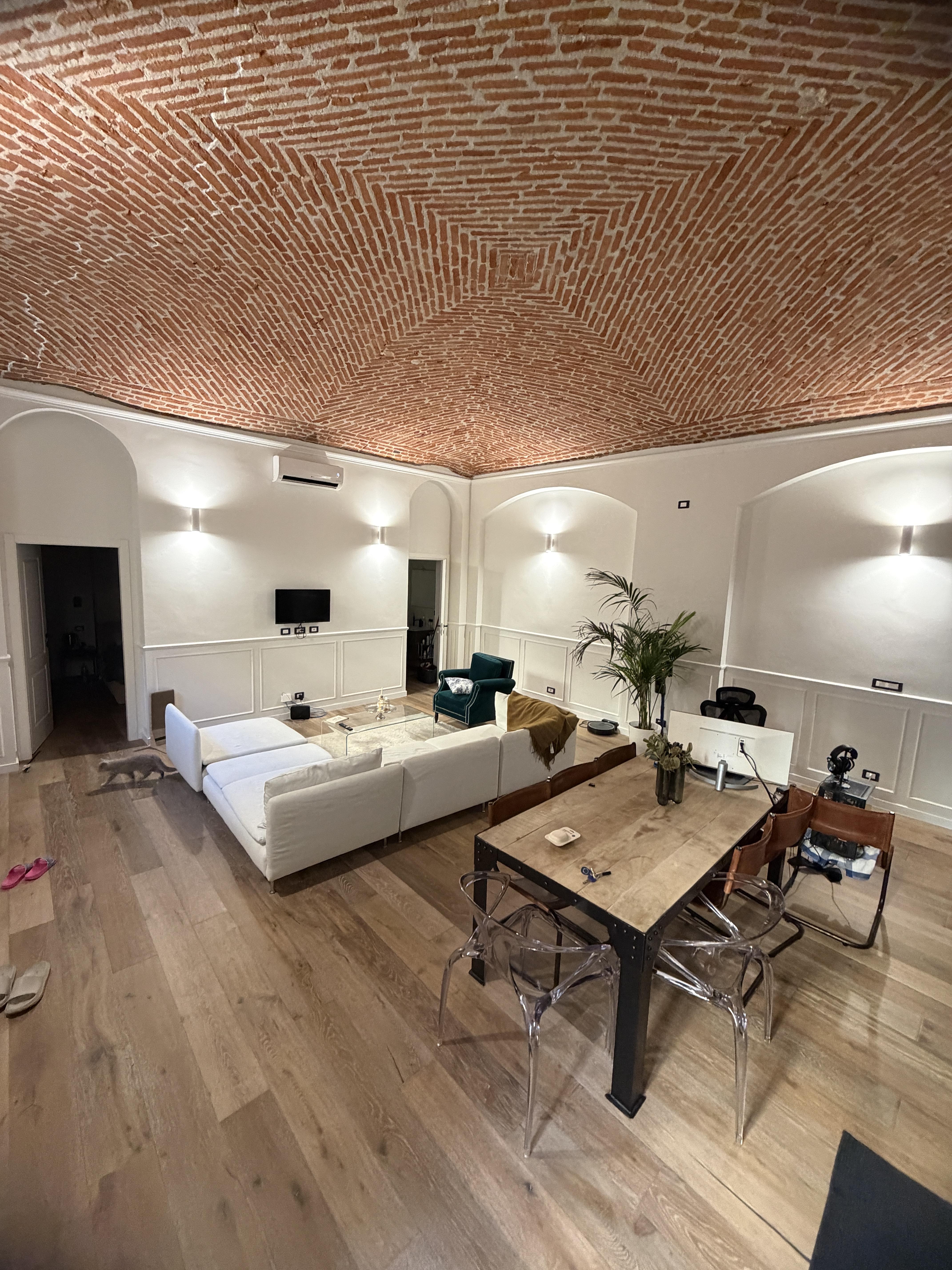 Original living room before redesign