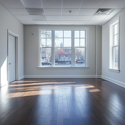 Original empty room before redesign